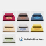 Meditation Mat And Meditation Pillow